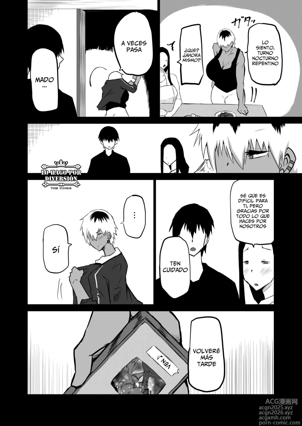 Page 35 of doujinshi Mi Amigo Usa A Mi Mamá Y A Mi Tía Para Satisfacerse