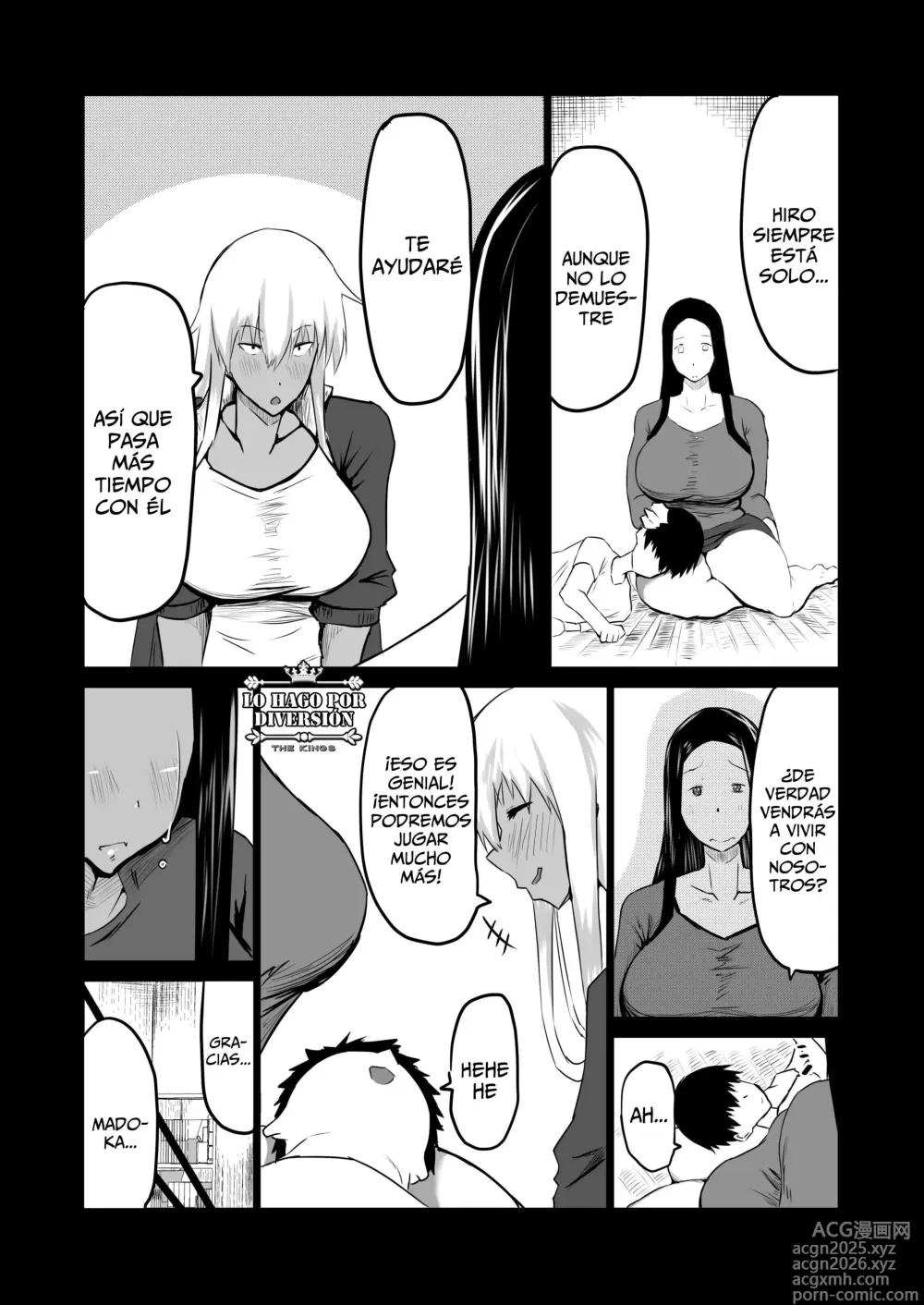 Page 7 of doujinshi Mi Amigo Usa A Mi Mamá Y A Mi Tía Para Satisfacerse