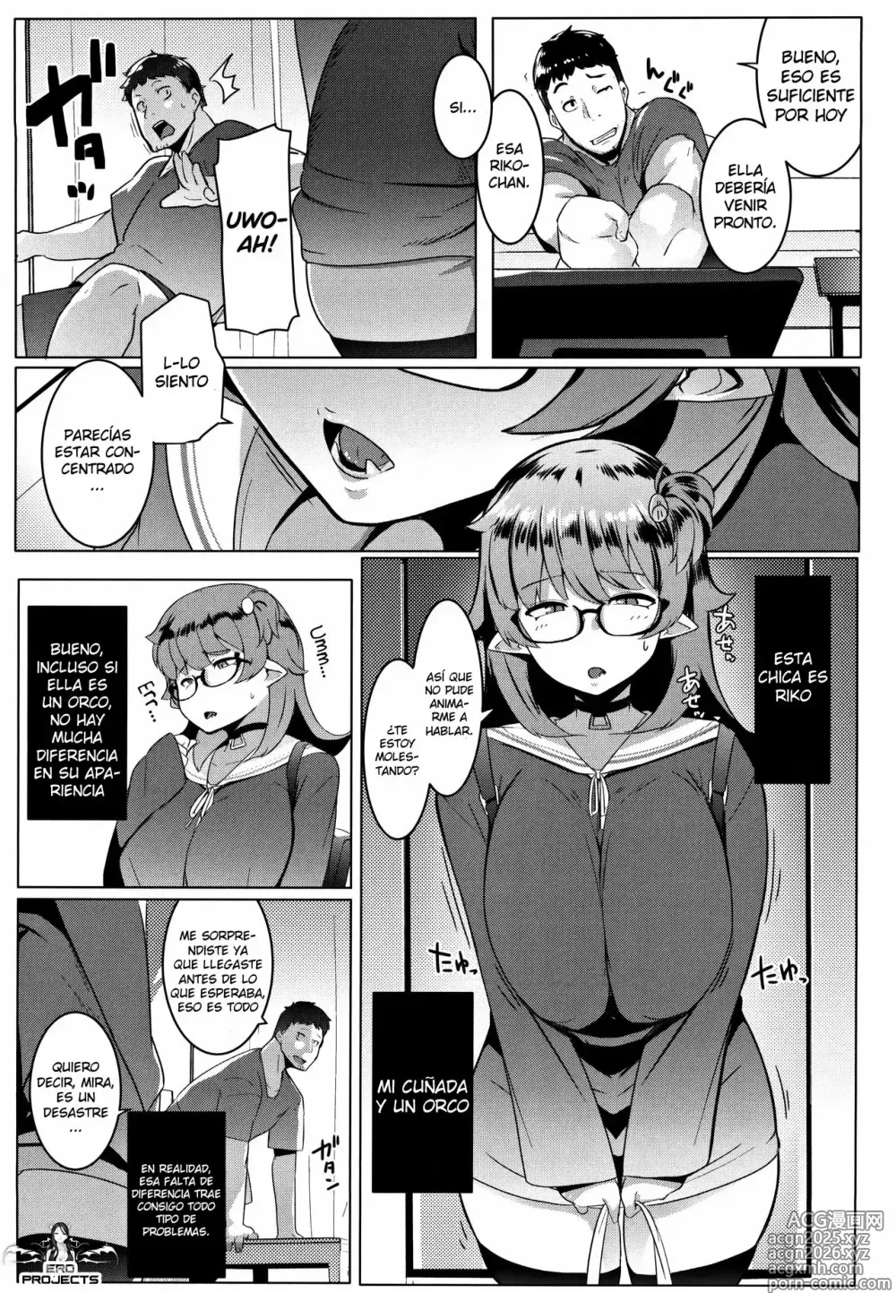 Page 6 of doujinshi Imouto wa Mesu Orc｜Mi Hermanita es una Orco