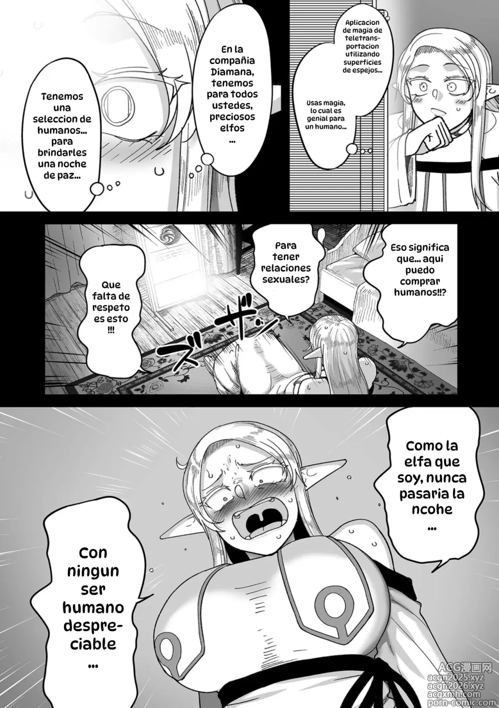 Page 6 of manga Genkai Jukujo Elf Senyou! Danshou Delivery Service!! 1｜¡¡Servicios Sexuales a Domicilio a Elfas Insatisfechas!! Capítulo 1