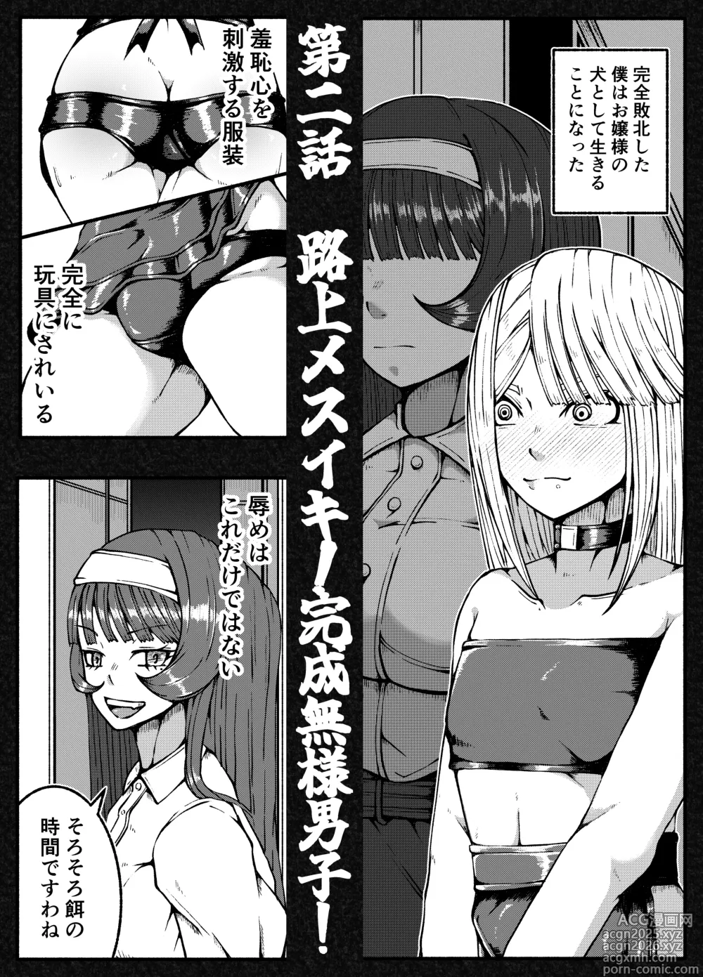 Page 15 of doujinshi Gekitou Futanari Ojou-sama VS Kakutou Shounen