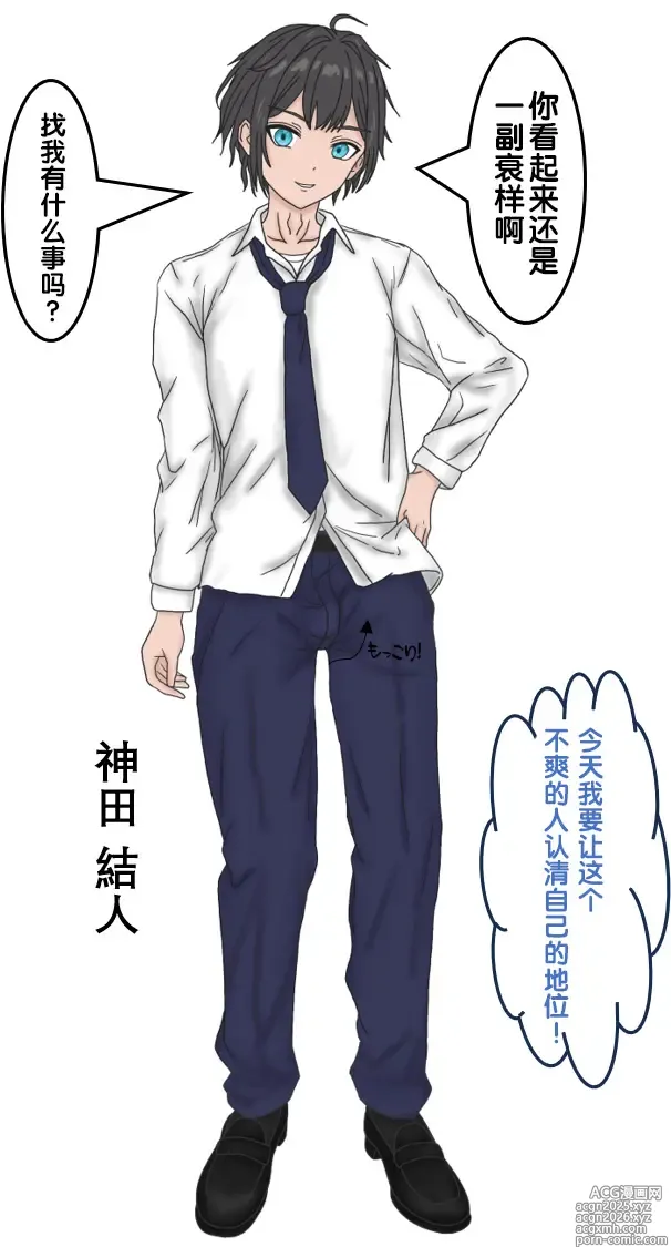 Page 1 of doujinshi 变成辣妹【狼姬个人汉化】（ongoing）