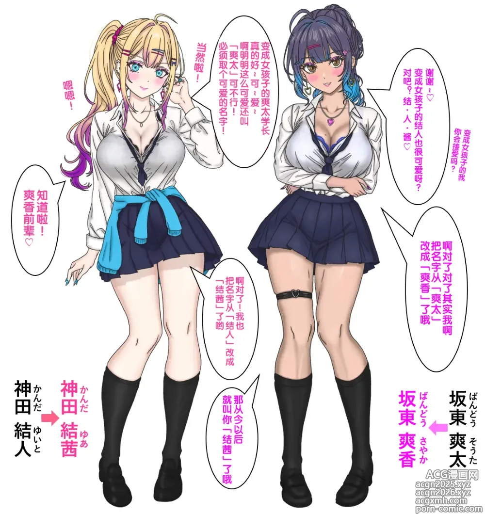 Page 65 of doujinshi 变成辣妹【狼姬个人汉化】（ongoing）