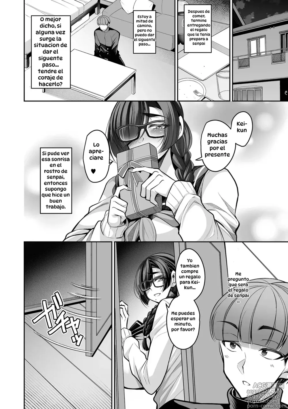 Page 4 of manga Buchou to Seiya ni｜Pasando la Víspera de Navidad con mi Senpai