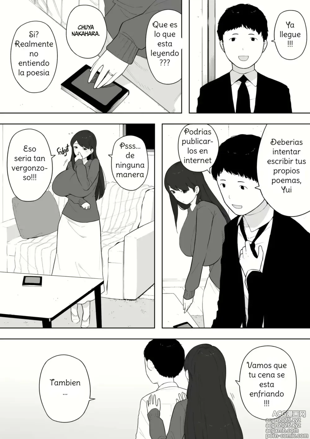 Page 3 of doujinshi Aisai, Doui no Ue, Netorare Roshutsu｜Concentí la Infidelidad y Exhibicionismo de mi Amada Esposa