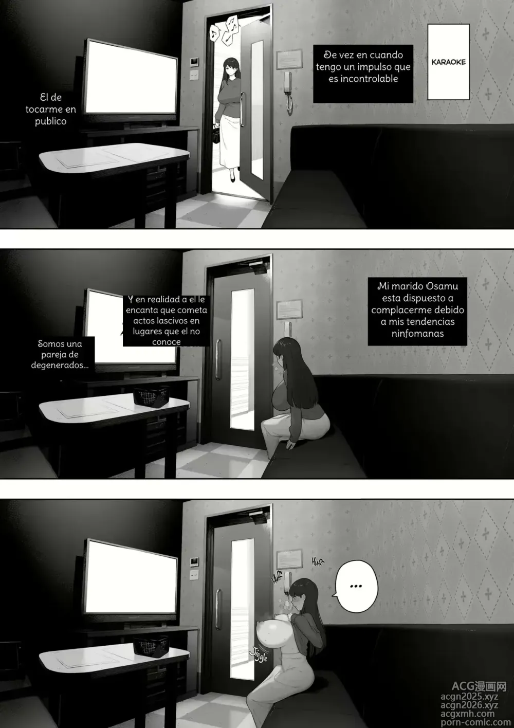 Page 5 of doujinshi Aisai, Doui no Ue, Netorare Roshutsu｜Concentí la Infidelidad y Exhibicionismo de mi Amada Esposa