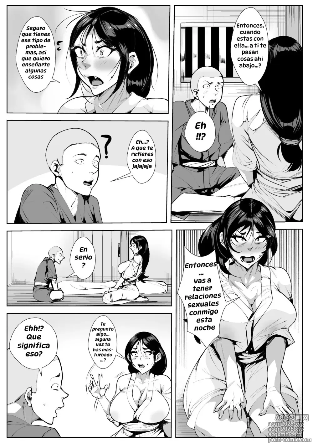 Page 3 of doujinshi Mura no Insyuu de Seikyouiku wo一 Syuukan Zissen Suru Kaa-tyan｜La Mamá que Pone en Práctica la Educación Sexual Durante una Semana por una Antigua Costumbre del Pueblo