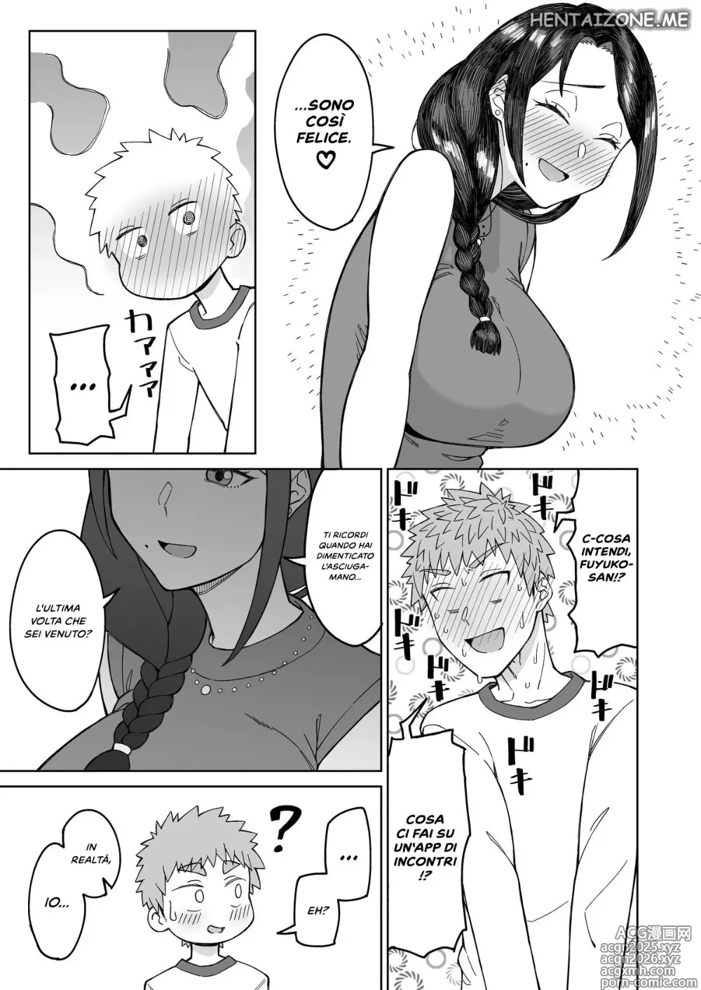 Page 12 of doujinshi Il Mio Primo Amore è la Mamma del Mio Amico