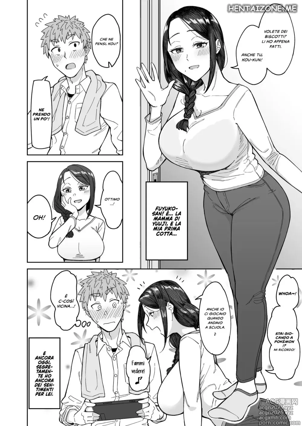 Page 3 of doujinshi Il Mio Primo Amore è la Mamma del Mio Amico
