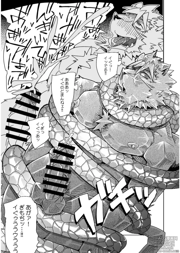 Page 10 of doujinshi Giniro no Hako 2