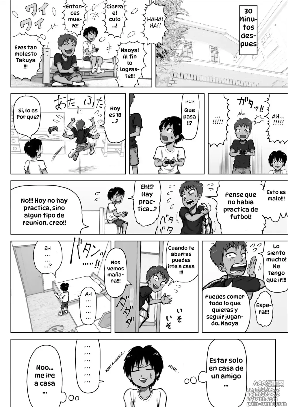 Page 6 of doujinshi Tomodachi no Mama ga Bakunyuu sugite...｜La Madre de mi Amigo Tiene unos Pechos Enormes...