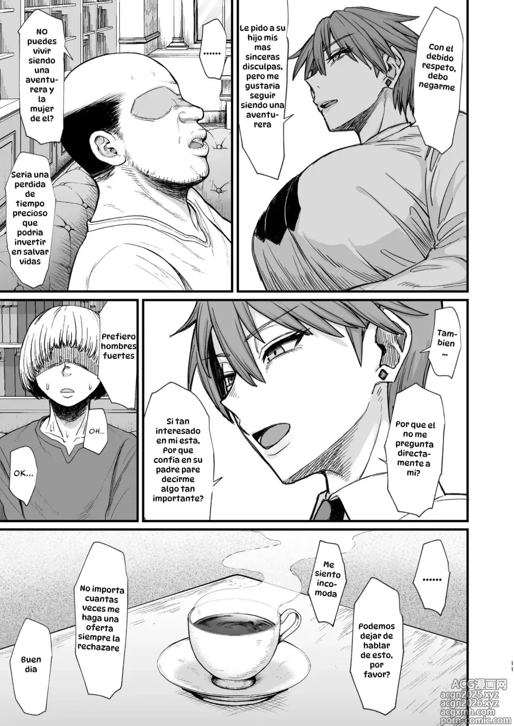 Page 11 of doujinshi Mujeres de Otro Mundo 8.0
