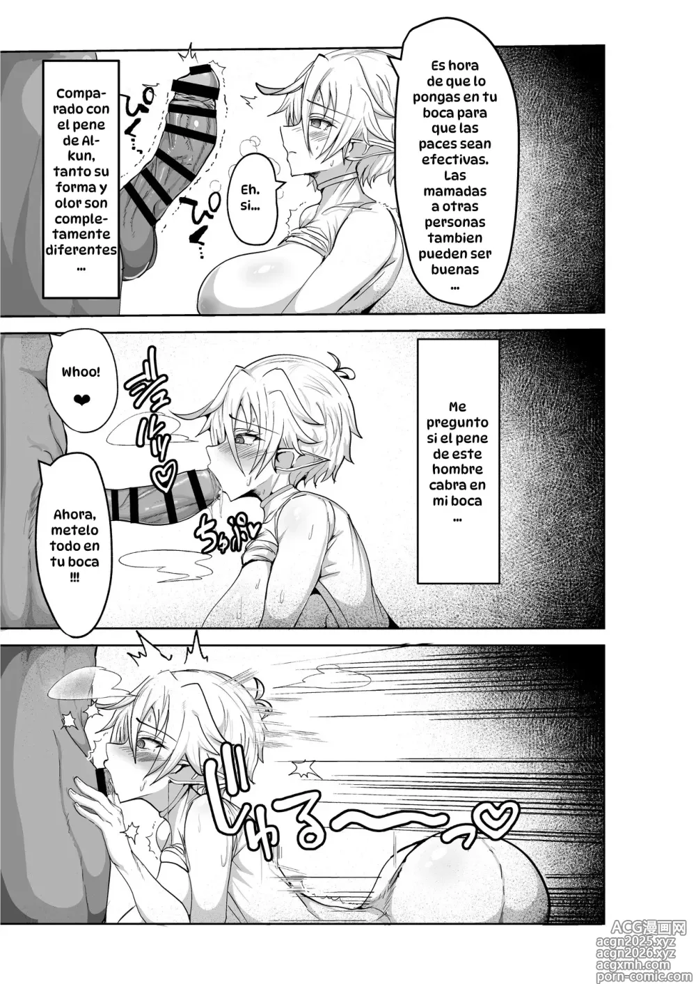 Page 13 of doujinshi Hipnotizando a una Elfa Voluptuosa y Forzarla a Tener Sexo Infiel