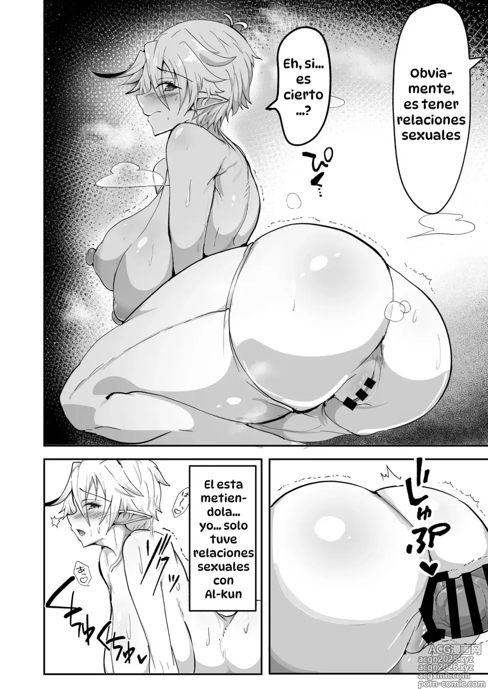 Page 16 of doujinshi Hipnotizando a una Elfa Voluptuosa y Forzarla a Tener Sexo Infiel