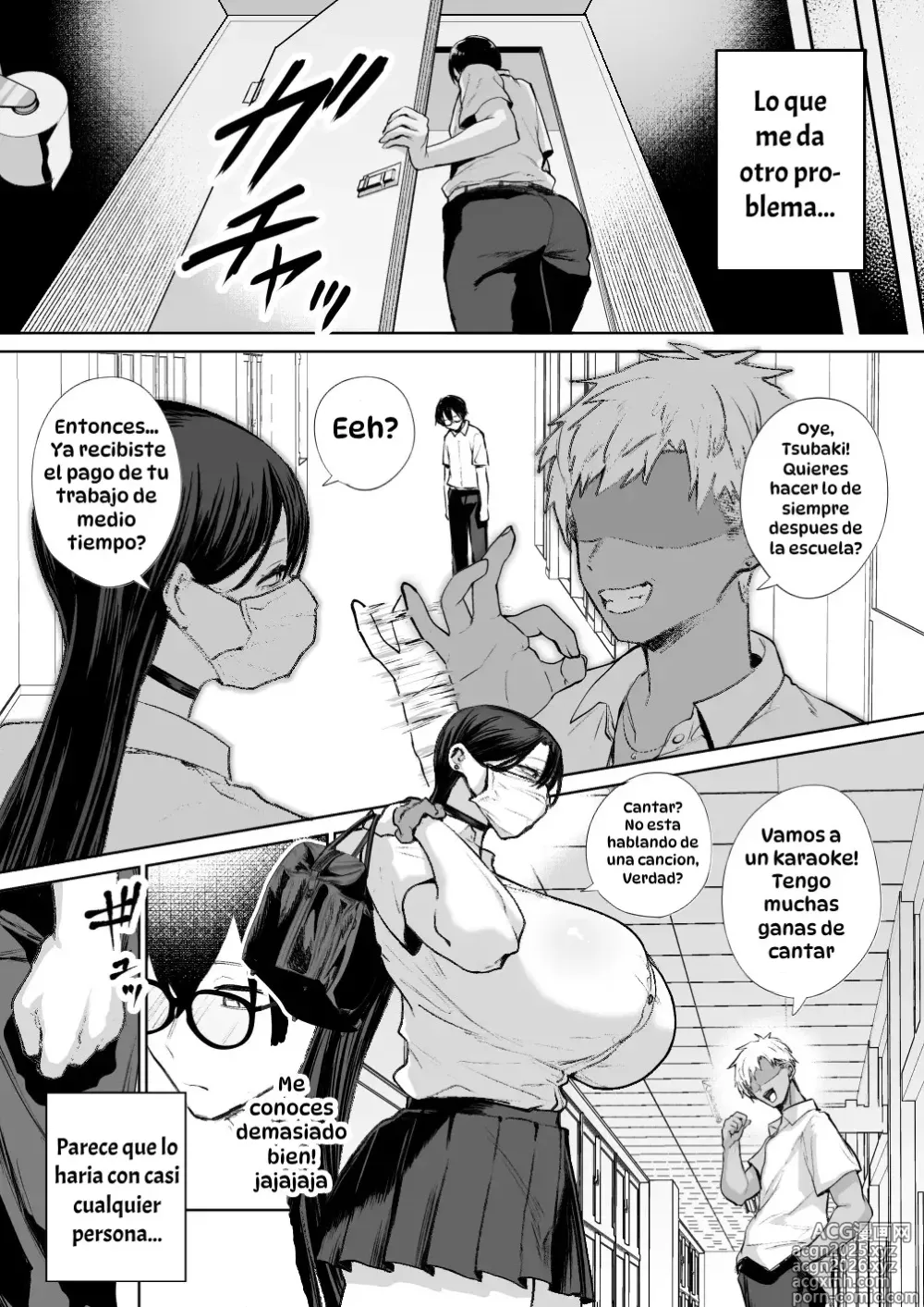 Page 6 of doujinshi Una Gyaru Amable, Tranquila y Perra que Incluso Deja que un Otaku como Yo se Corra Dentro de Ella