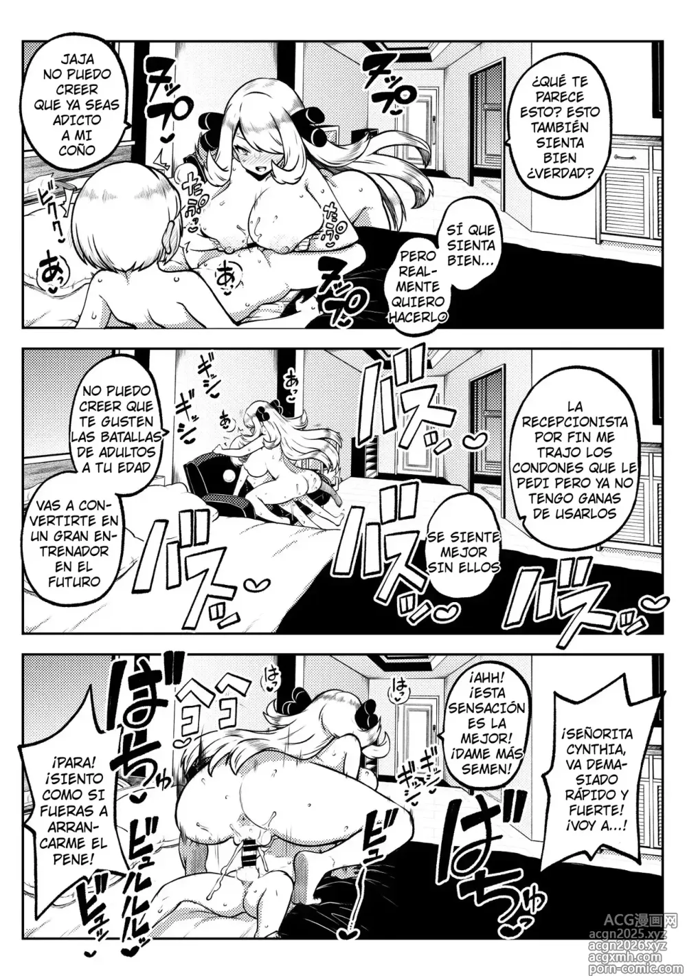 Page 5 of doujinshi Cynthias battle review