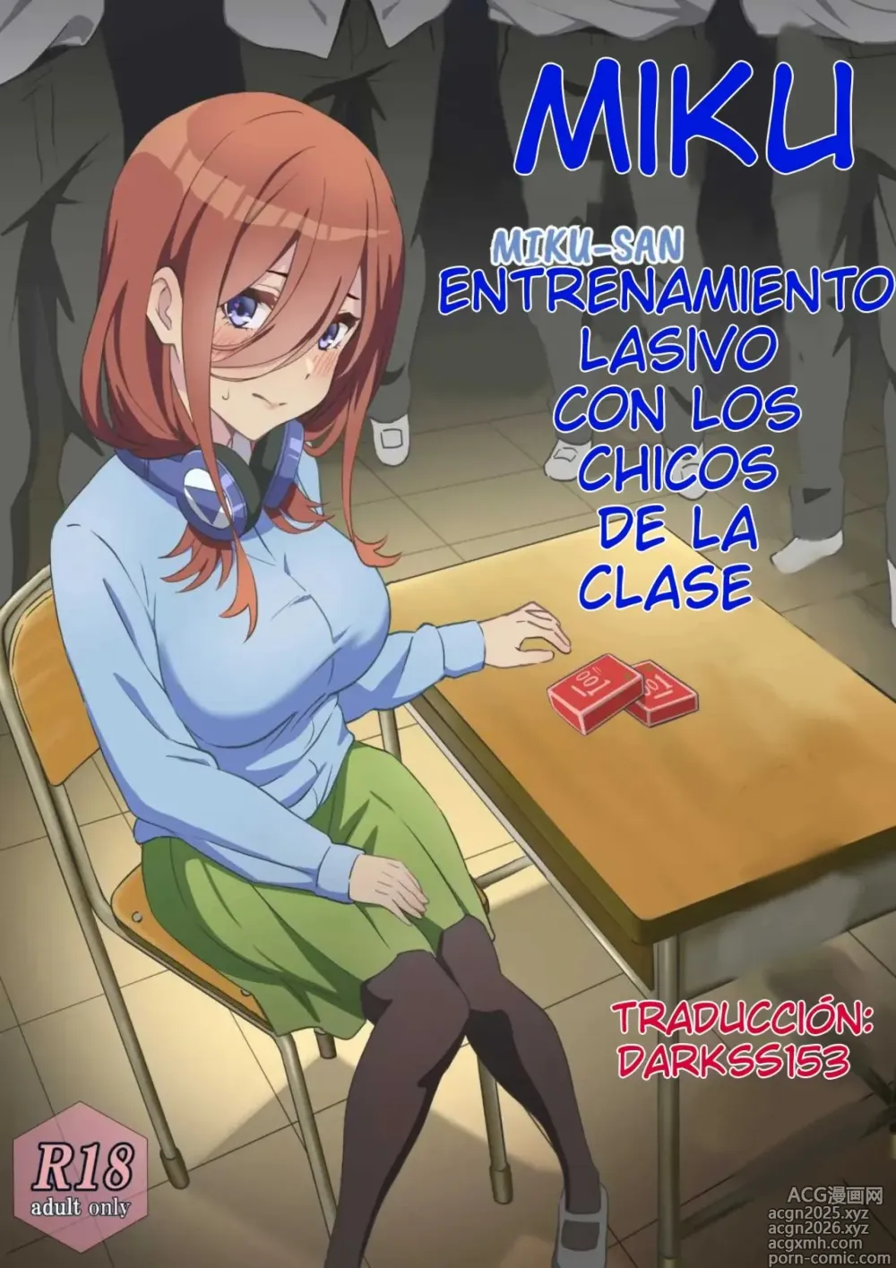 Page 1 of doujinshi Miku-san y el Entrenamiento Lascivo con los Chicos de la Clase