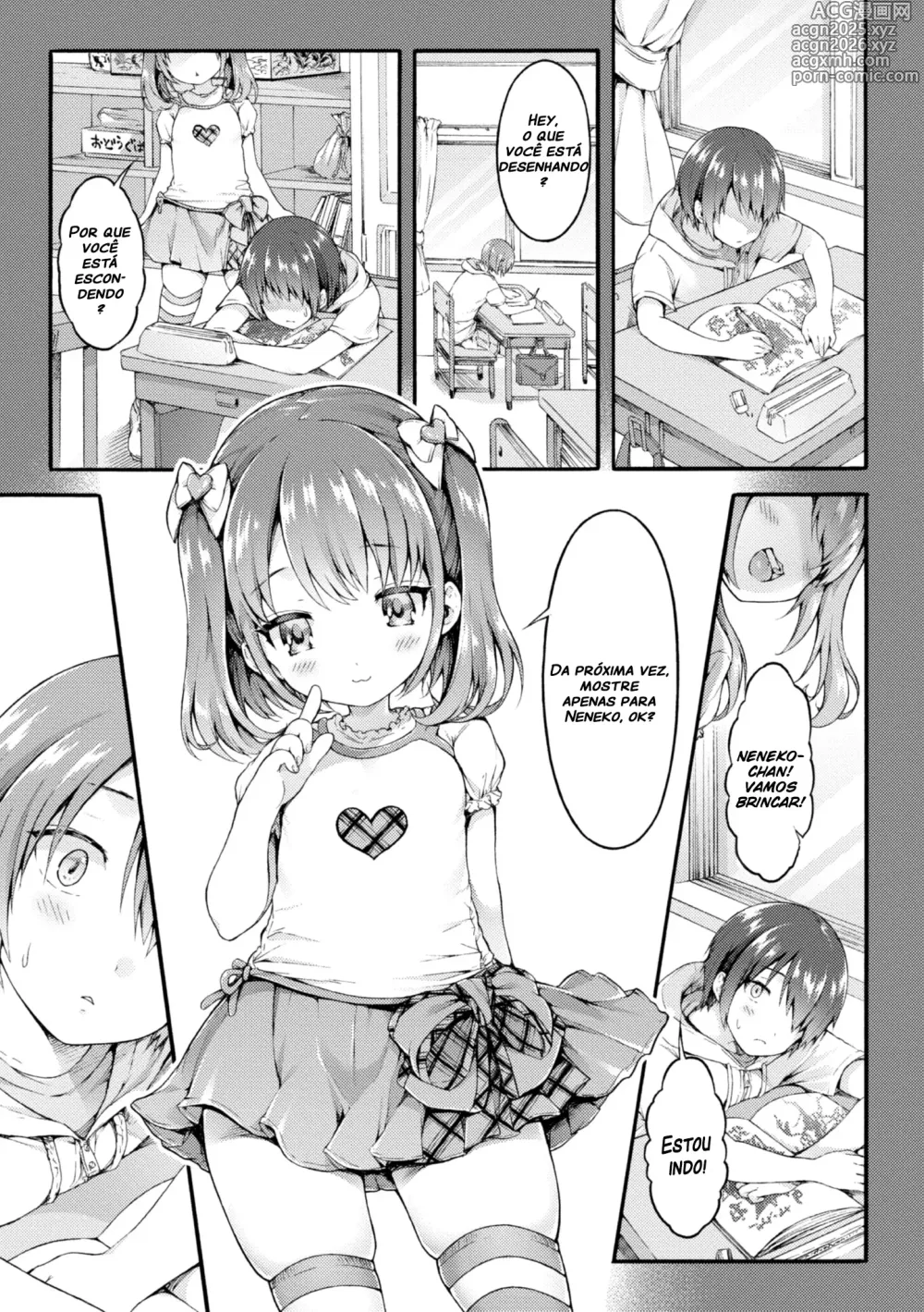 Page 1 of manga Neko Manman Kouhen (decensored)