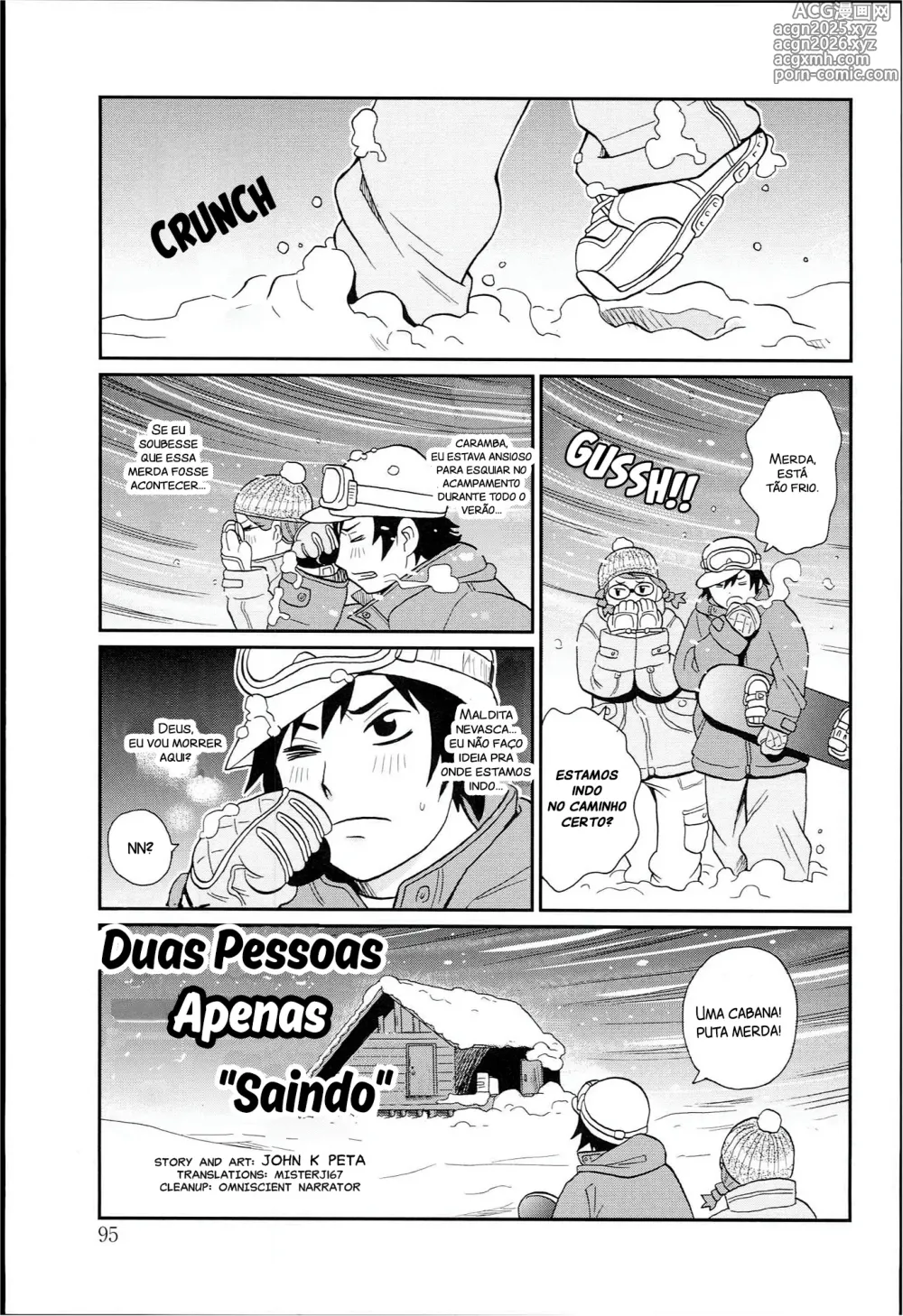 Page 1 of manga Two People Hanging Out (decensored)