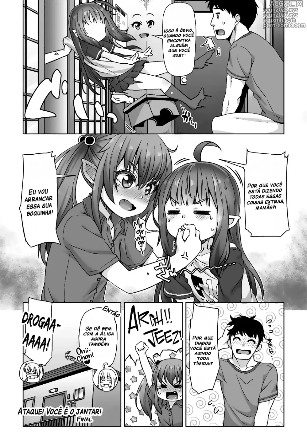 Page 80 of manga Attack! You're for dinner!