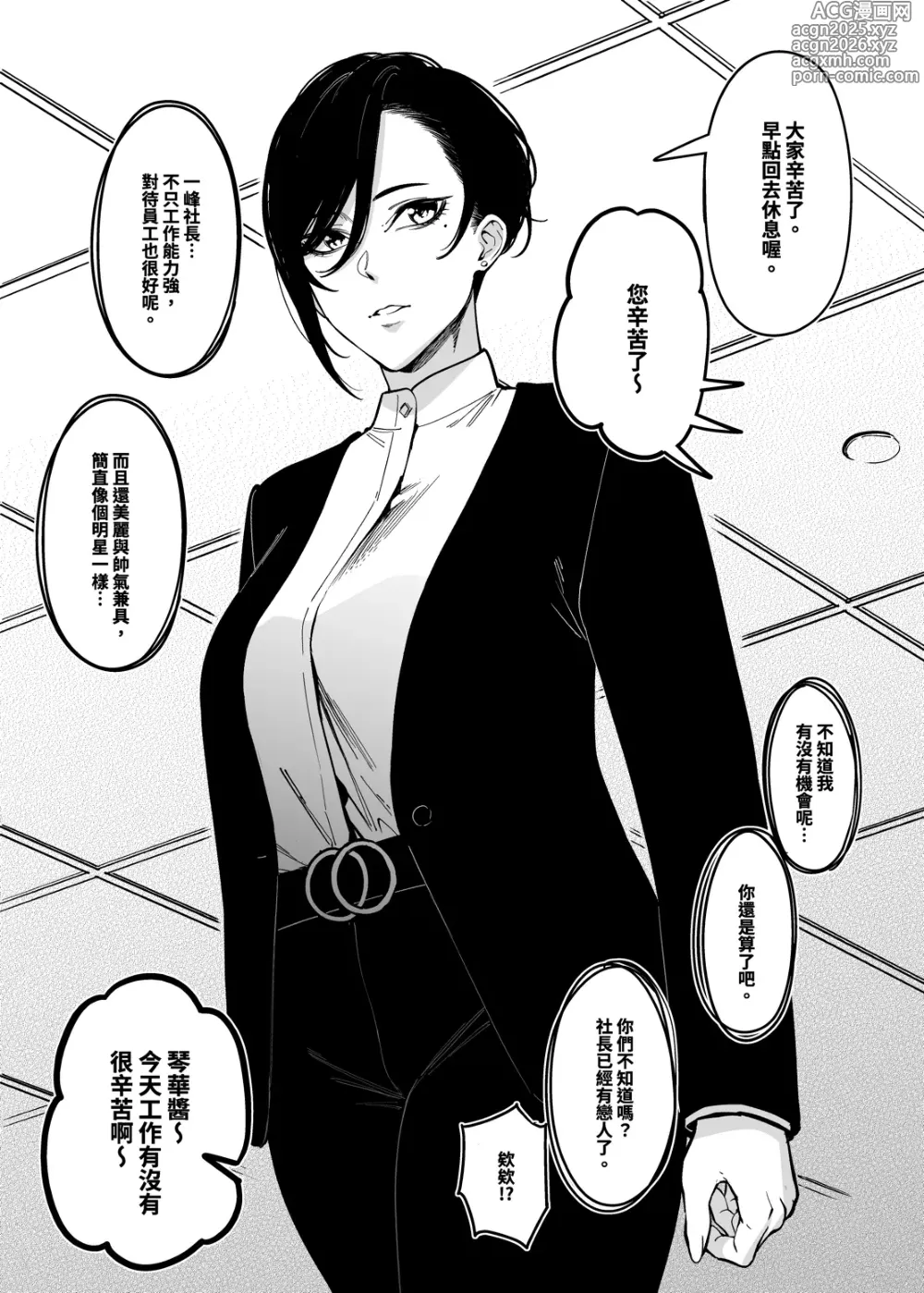 Page 1 of doujinshi Onna Shachou to Koibito ni naru Houhou