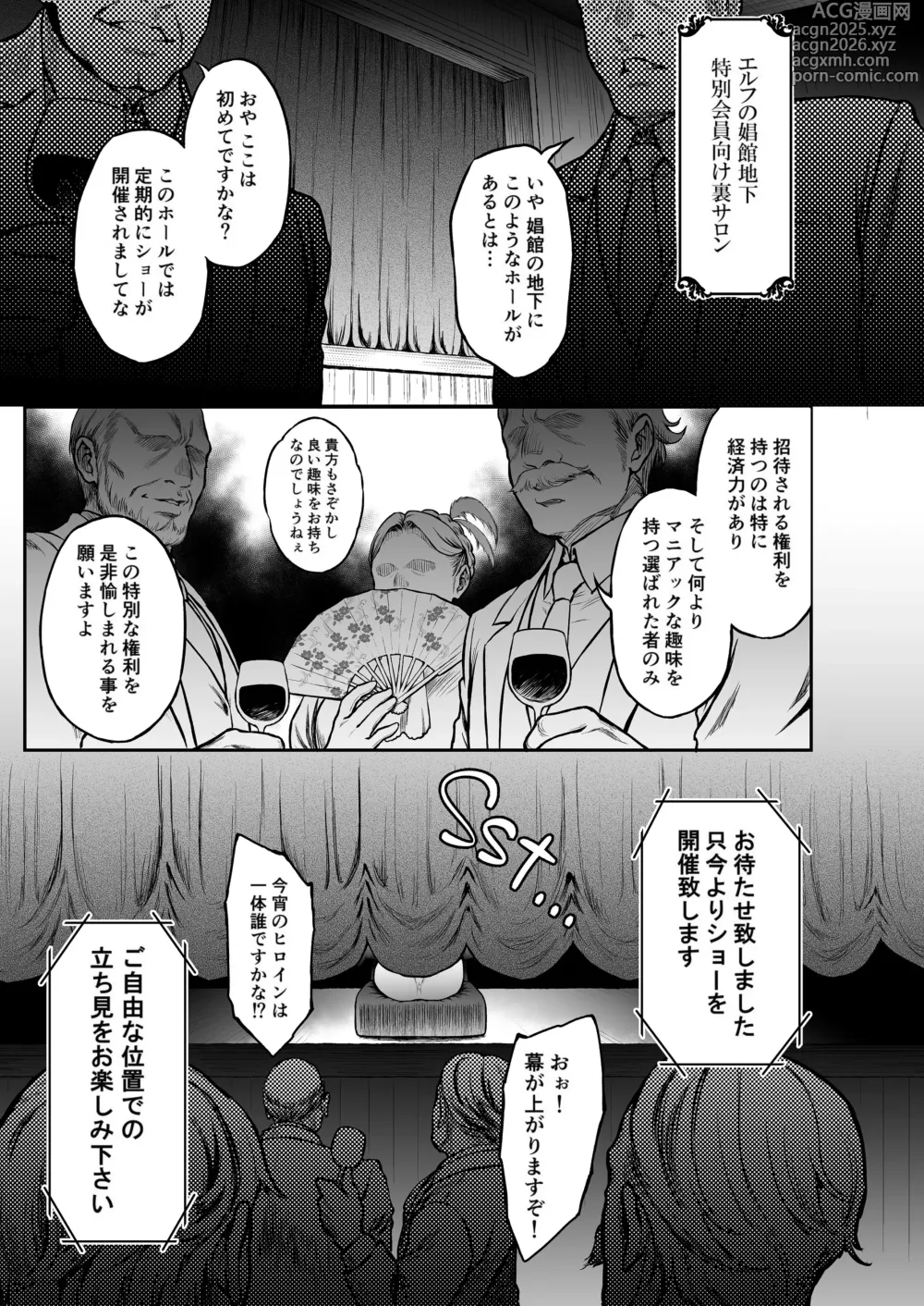 Page 203 of doujinshi 黄昏の娼エルフ 1-7 総集編