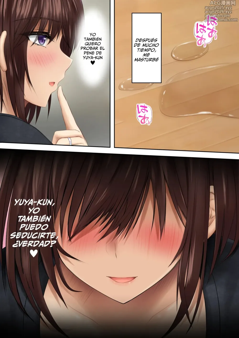Page 11 of doujinshi ¡No Puedo Rechazar La Invitación De La Madre De Mi Novia! ~Quien Tiene Un Cuerpo Erótico, Pechos Grandes, Y Tengo Una Relación Secreta Con Ella En La Que Me Permite Tener Sexo Sin Protección~