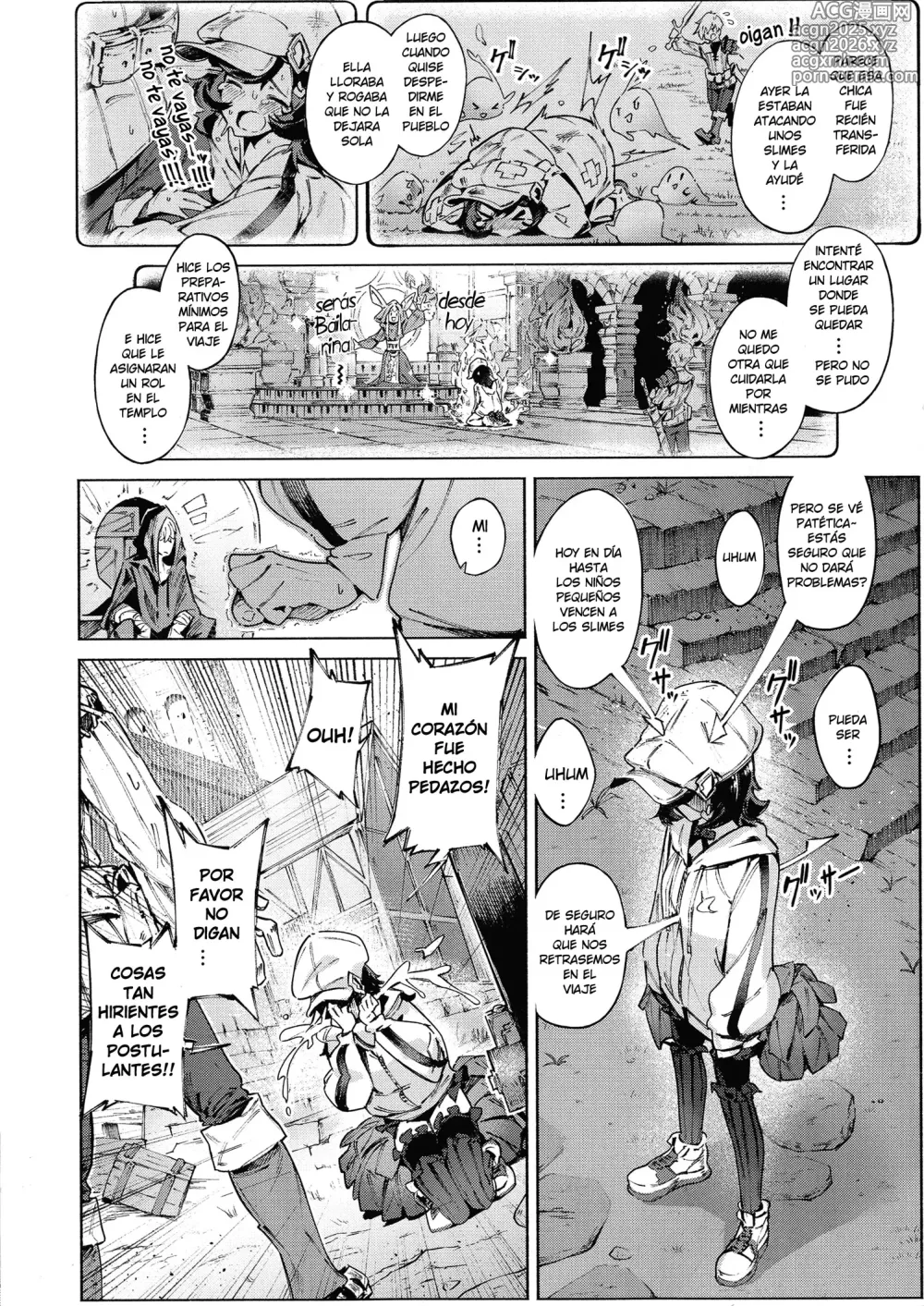 Page 2 of manga El Largo Viaje de los Aventureros (decensored)