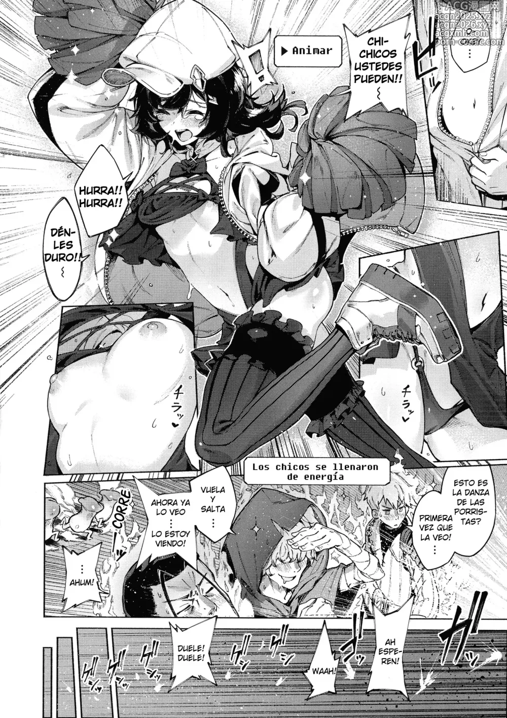 Page 6 of manga El Largo Viaje de los Aventureros (decensored)