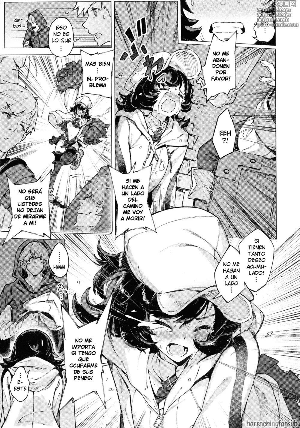 Page 9 of manga El Largo Viaje de los Aventureros (decensored)