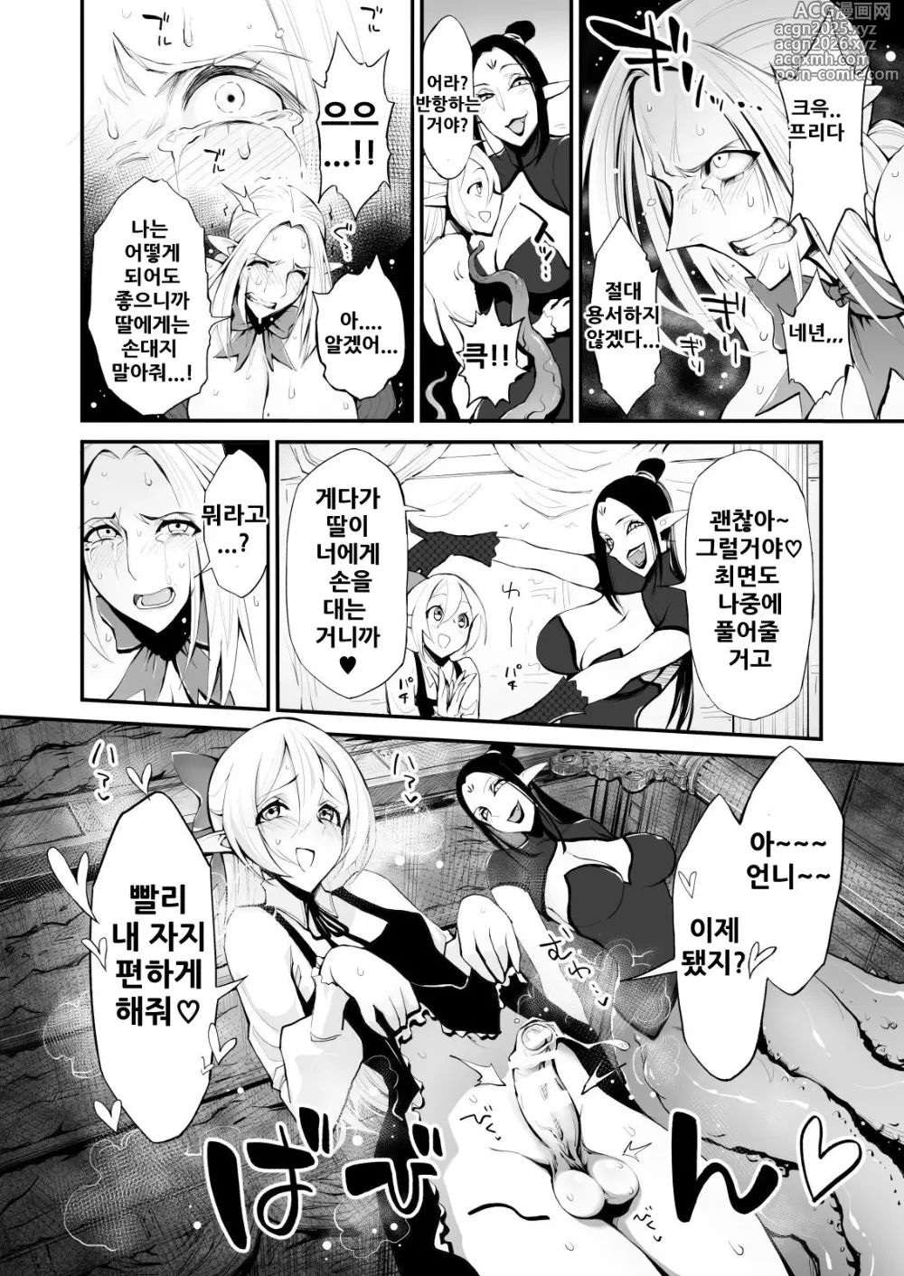 Page 12 of doujinshi Saimin! Futanari! Kinshin Soukan Shokushu Zeme!!
