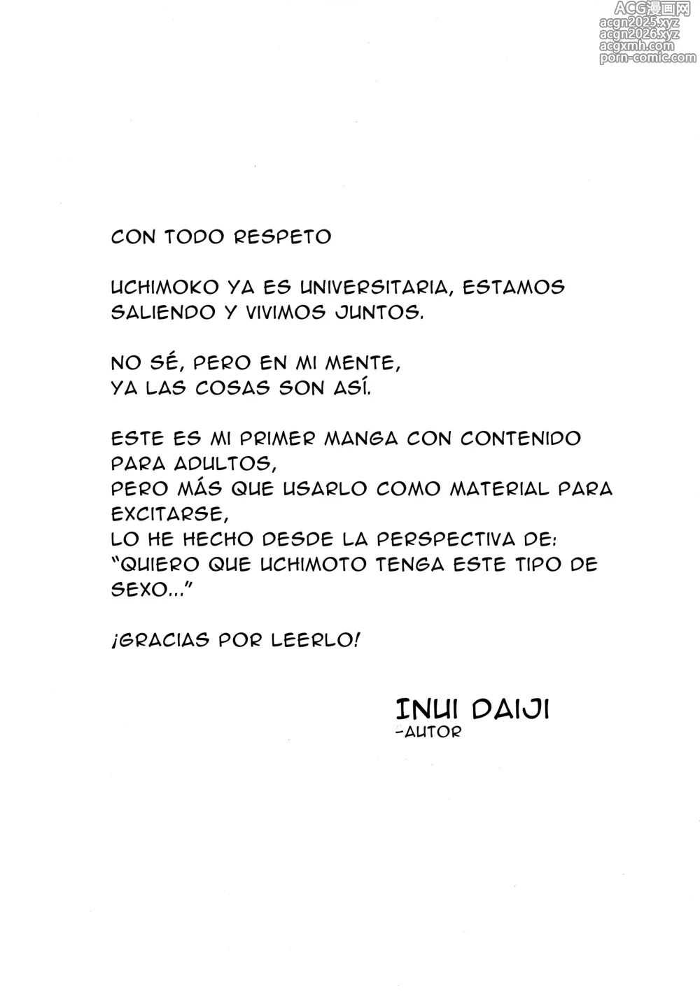 Page 3 of doujinshi LA DOMINANTE Y PASIVA EN LA RELACION UCHIMOKO