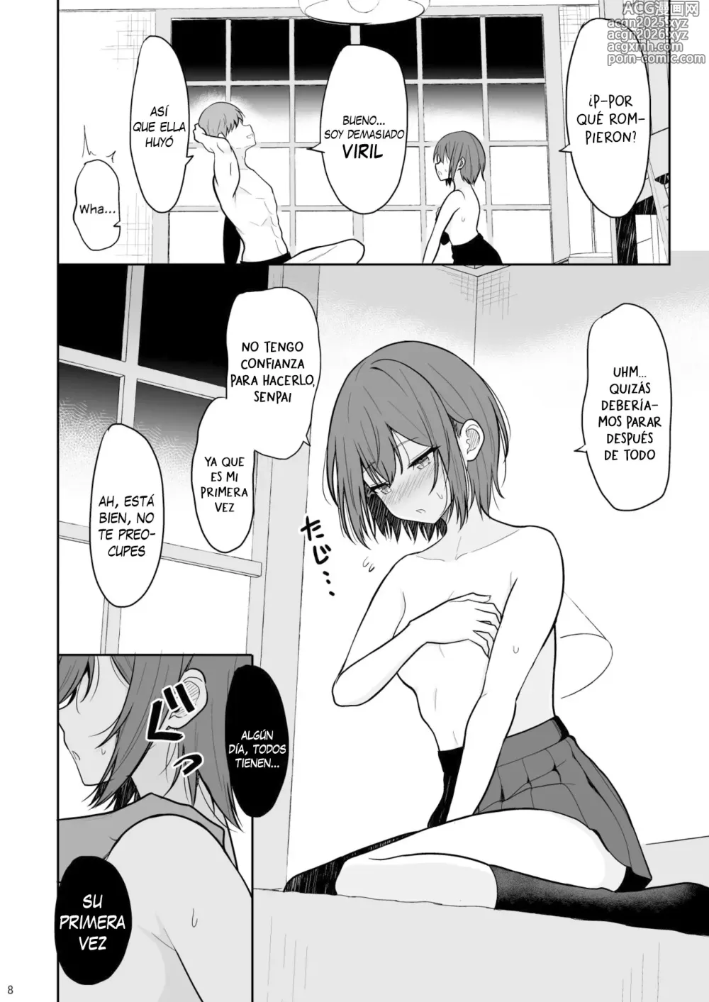 Page 7 of doujinshi Boyish na Kanojo o Ecchi na Mesu ni Suru made - Hasta que mi novia tomboy se vuelva una chica pervertida