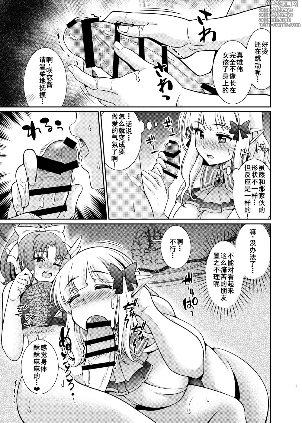 Page 9 of doujinshi Business no Tame ni Ochinchin o Hayashimashita wa!!