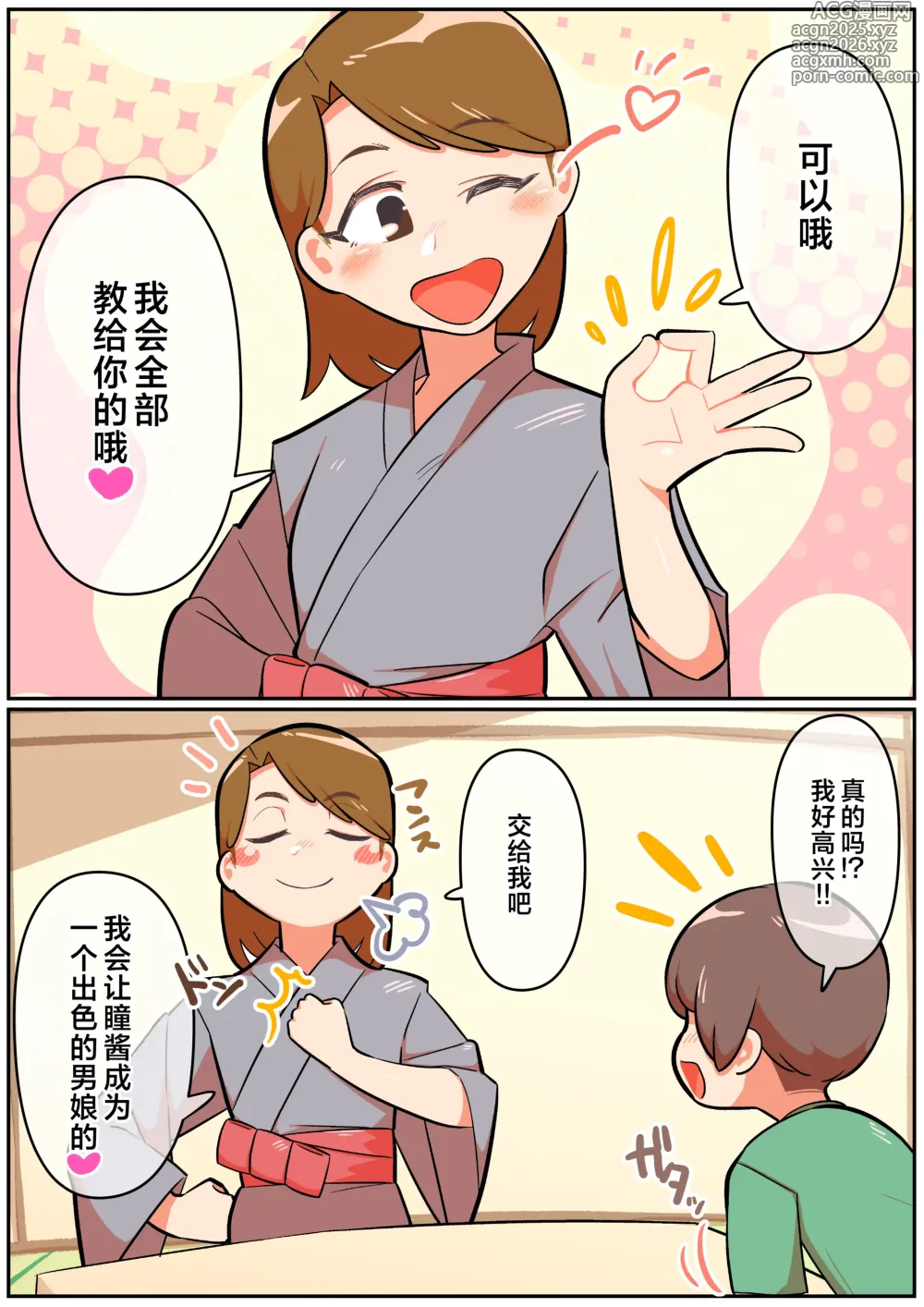 Page 8 of doujinshi 人妻伪娘的性处理集会3