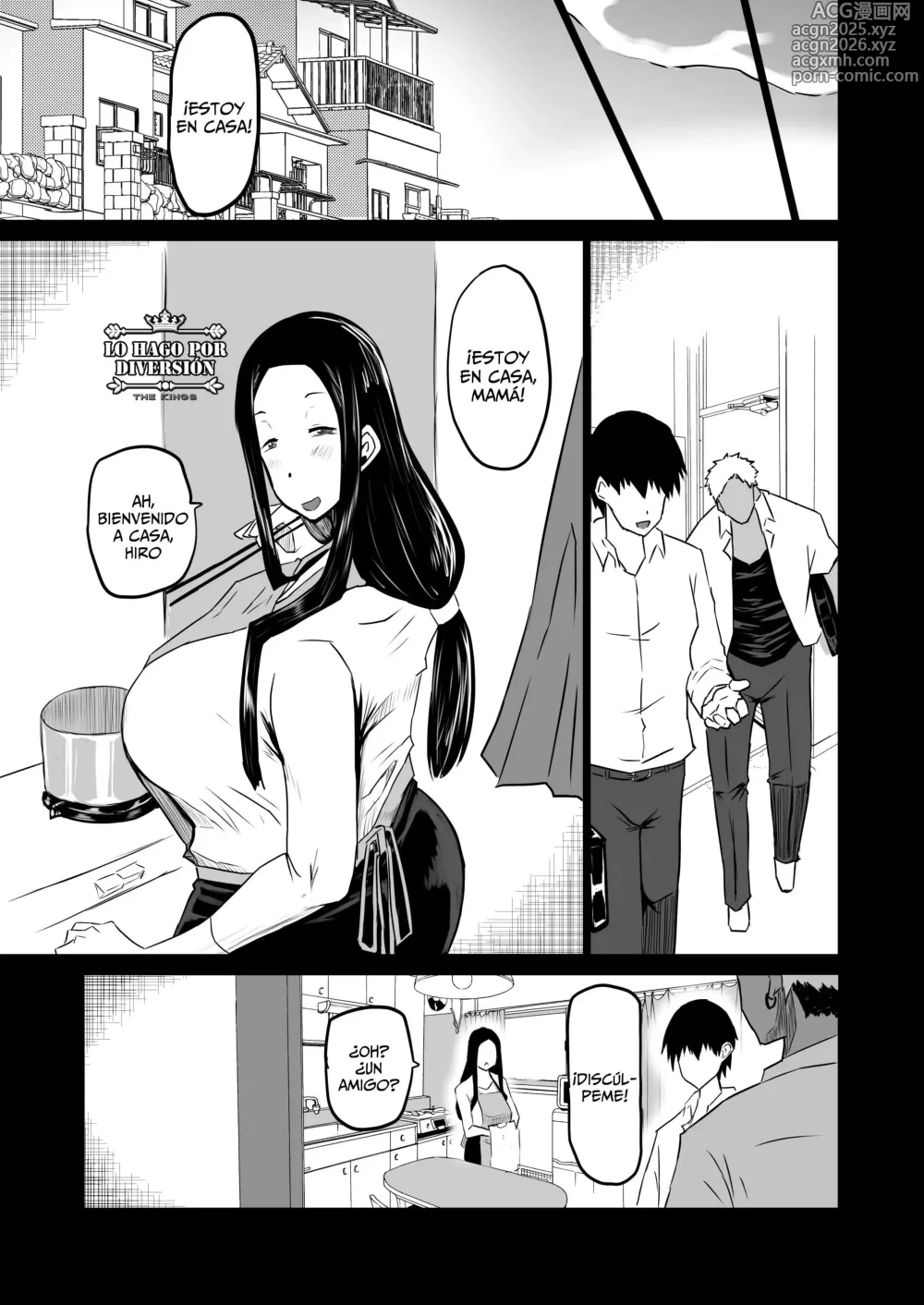 Page 10 of doujinshi Mi Amigo Usa A Mi Mamá Y A Mi Tía Para Satisfacerse