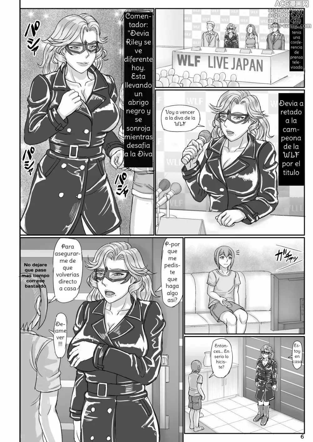 Page 5 of doujinshi Mamá es una luchadora villana mitad rusa 2 - Edición emocionante con traje de baño H