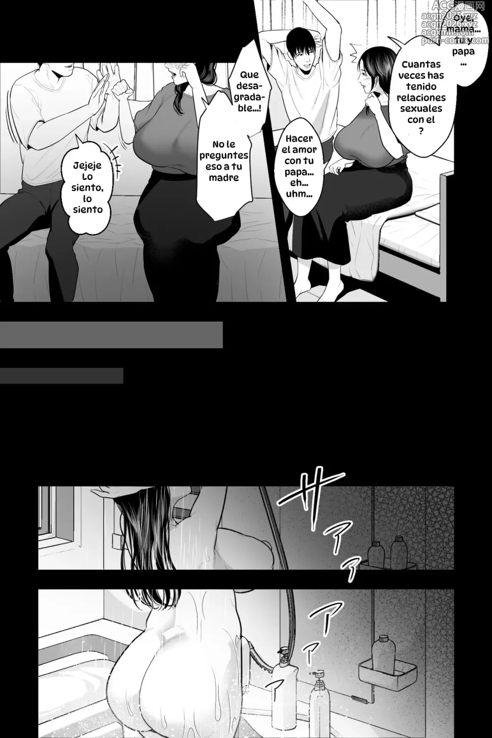 Page 4 of doujinshi Una Madre Casta ~La Luna de Miel que Empezó Cuando le Di mi Virginidad a mi Hijo~