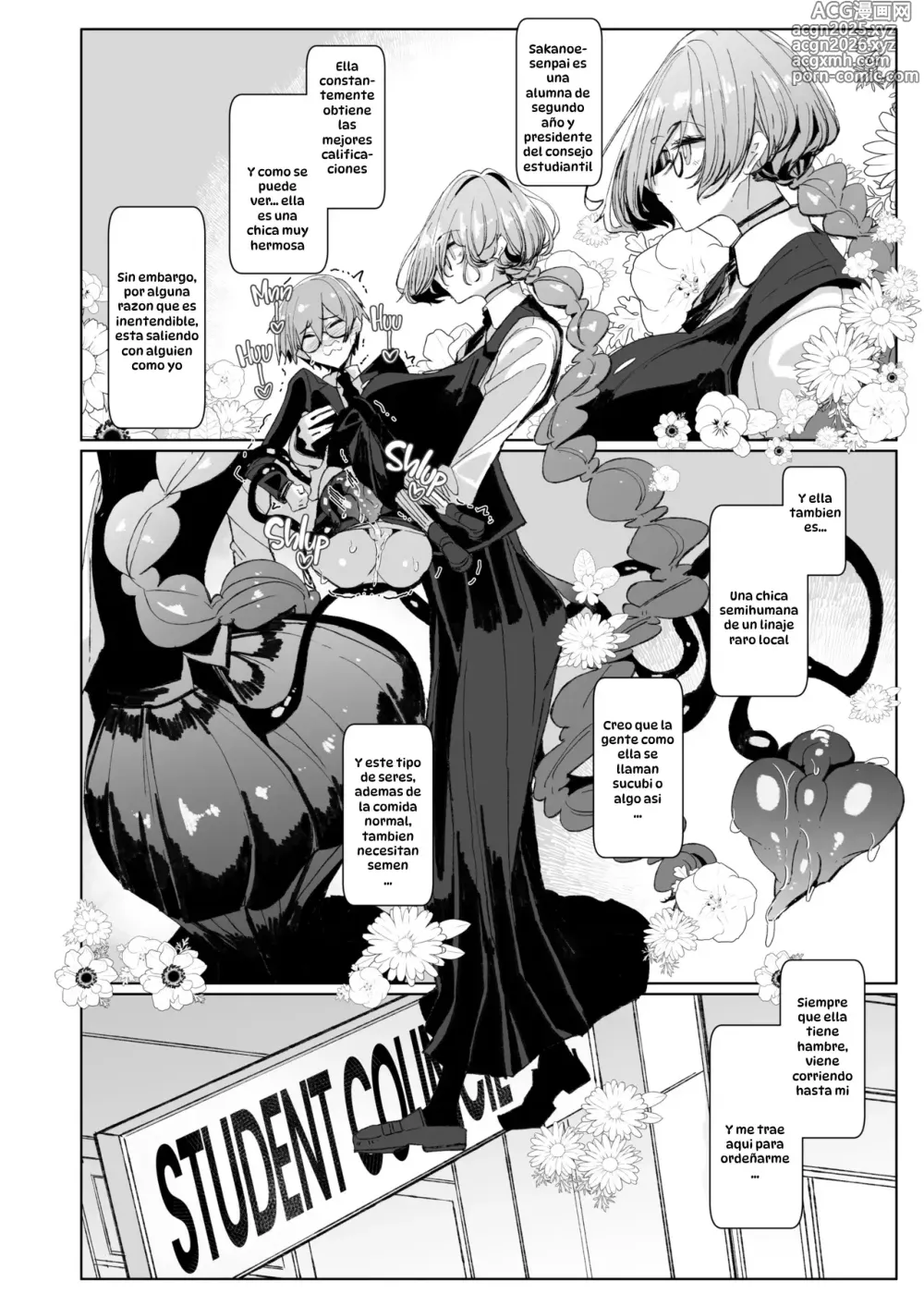 Page 6 of doujinshi Con mi Succubus Senpai (decensored)