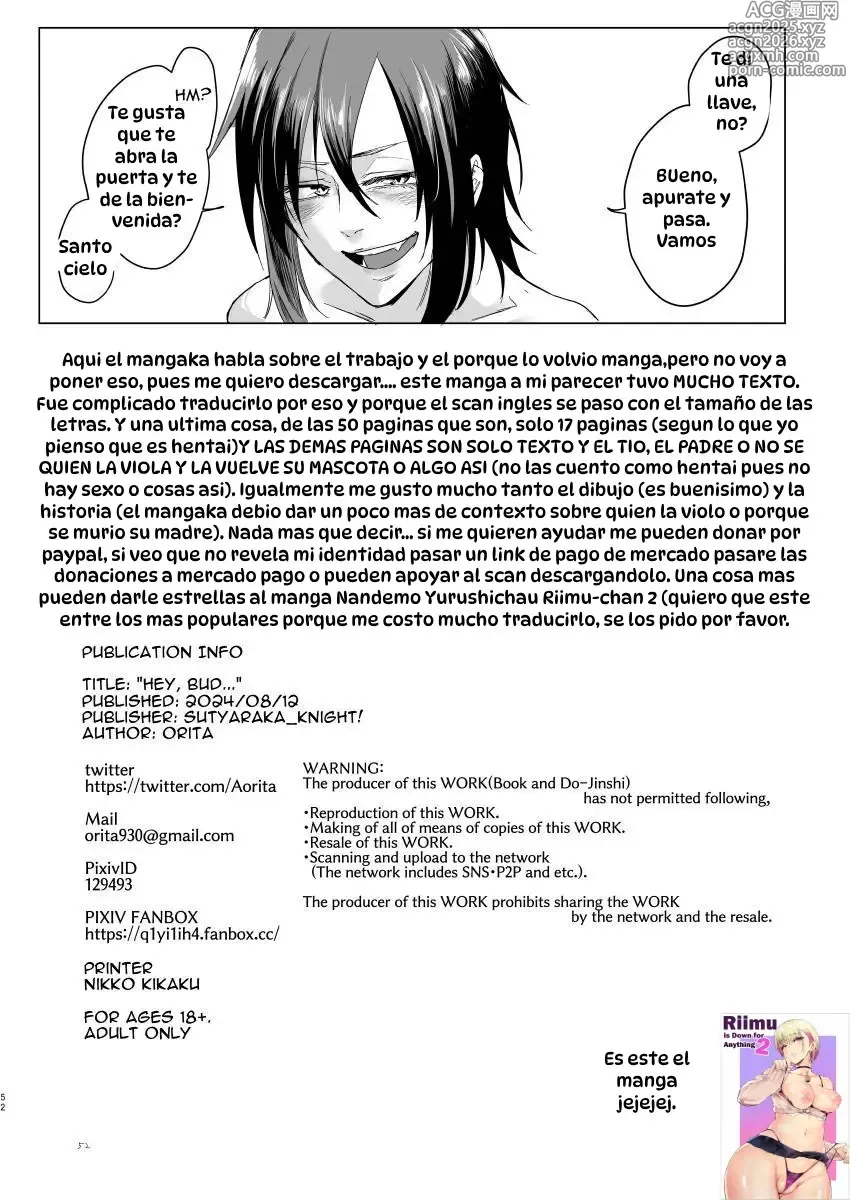 Page 51 of doujinshi Hey, ¿Chico?