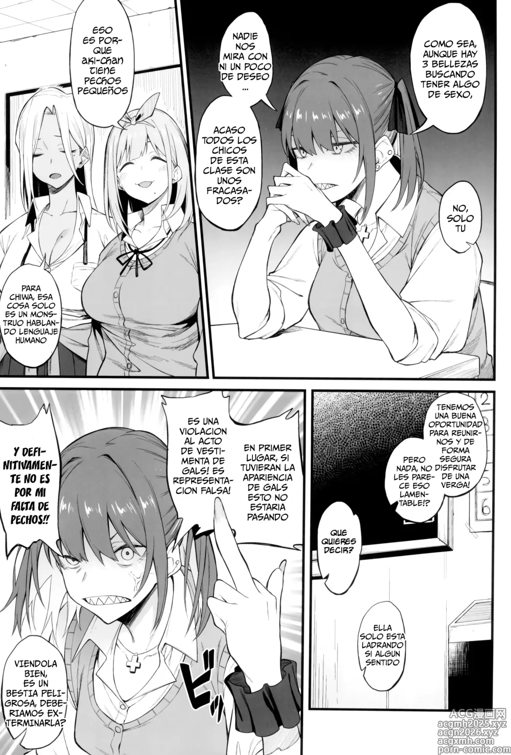 Page 6 of doujinshi 3 Mujeres.