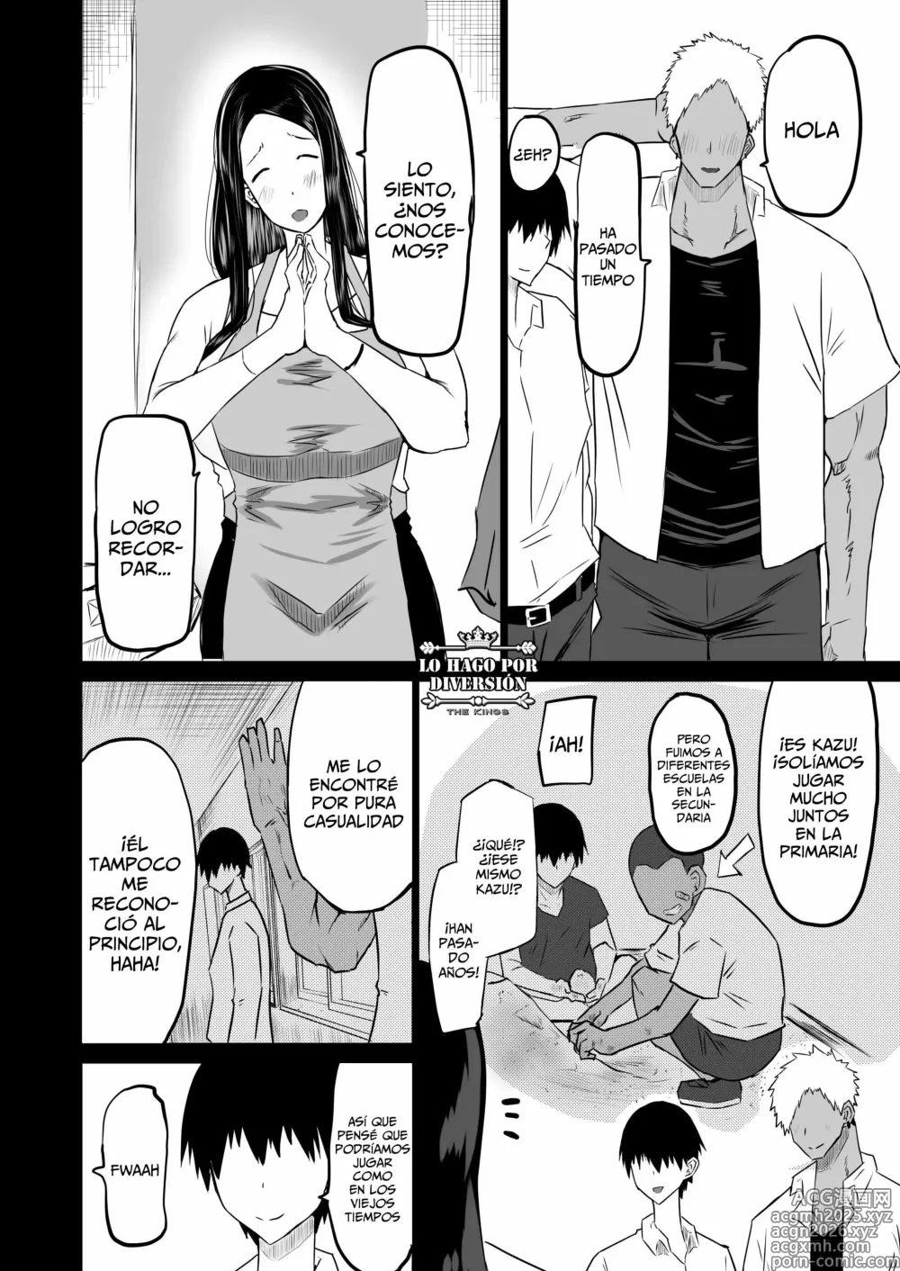 Page 11 of doujinshi Mi Amigo Usa A Mi Mamá Y A Mi Tía Para Satisfacerse