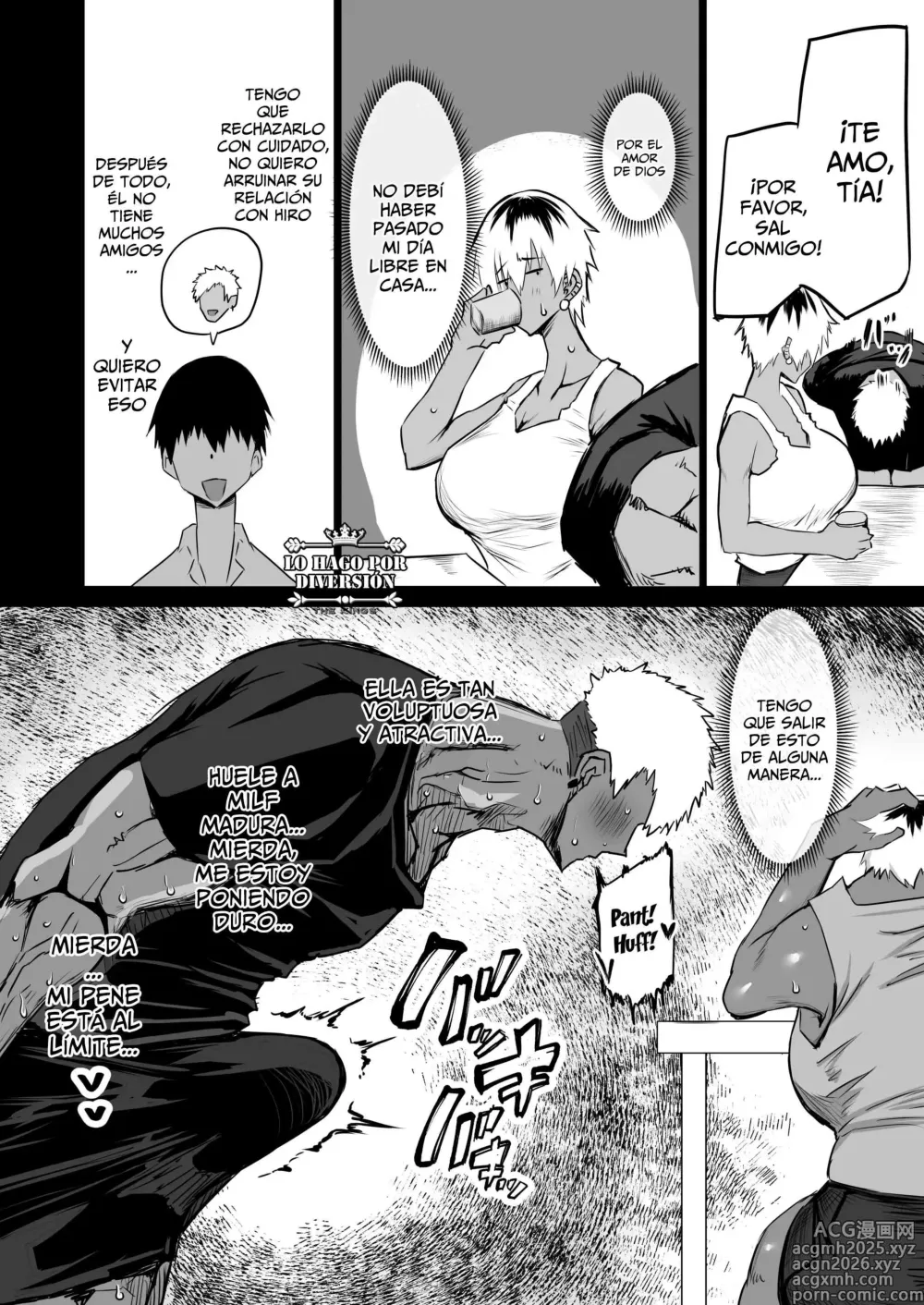 Page 17 of doujinshi Mi Amigo Usa A Mi Mamá Y A Mi Tía Para Satisfacerse