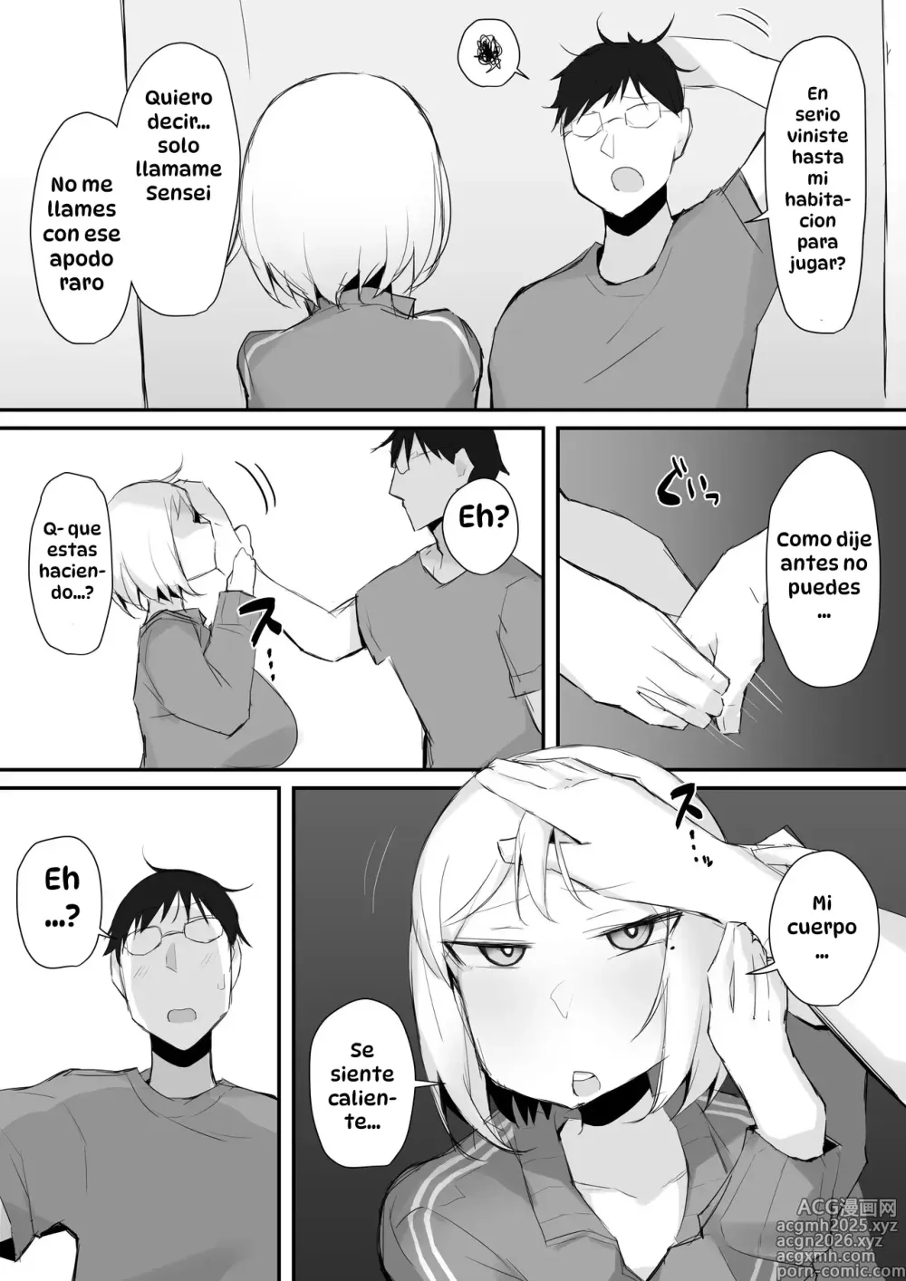 Page 9 of doujinshi La Gal de Preparatoria Quiere Consolar Al Profesor Engañado