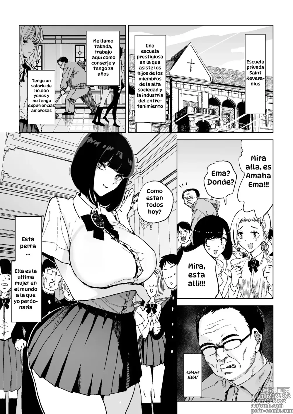 Page 3 of doujinshi Hipnosis de la Jovencita de Alta Cuna ~Una Señorita de Rango S con una Horrible Personalidad es Dominada por un Viejo Repugnante~