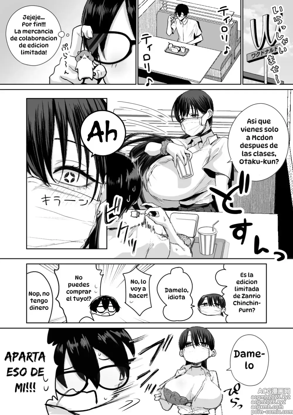 Page 7 of doujinshi Una Gyaru Amable, Tranquila y Perra que Incluso Deja que un Otaku como Yo se Corra Dentro de Ella