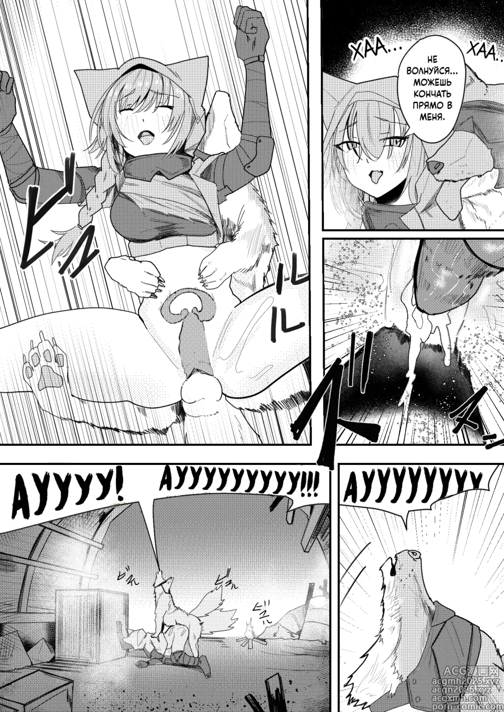 Page 4 of doujinshi Wolf and Provence