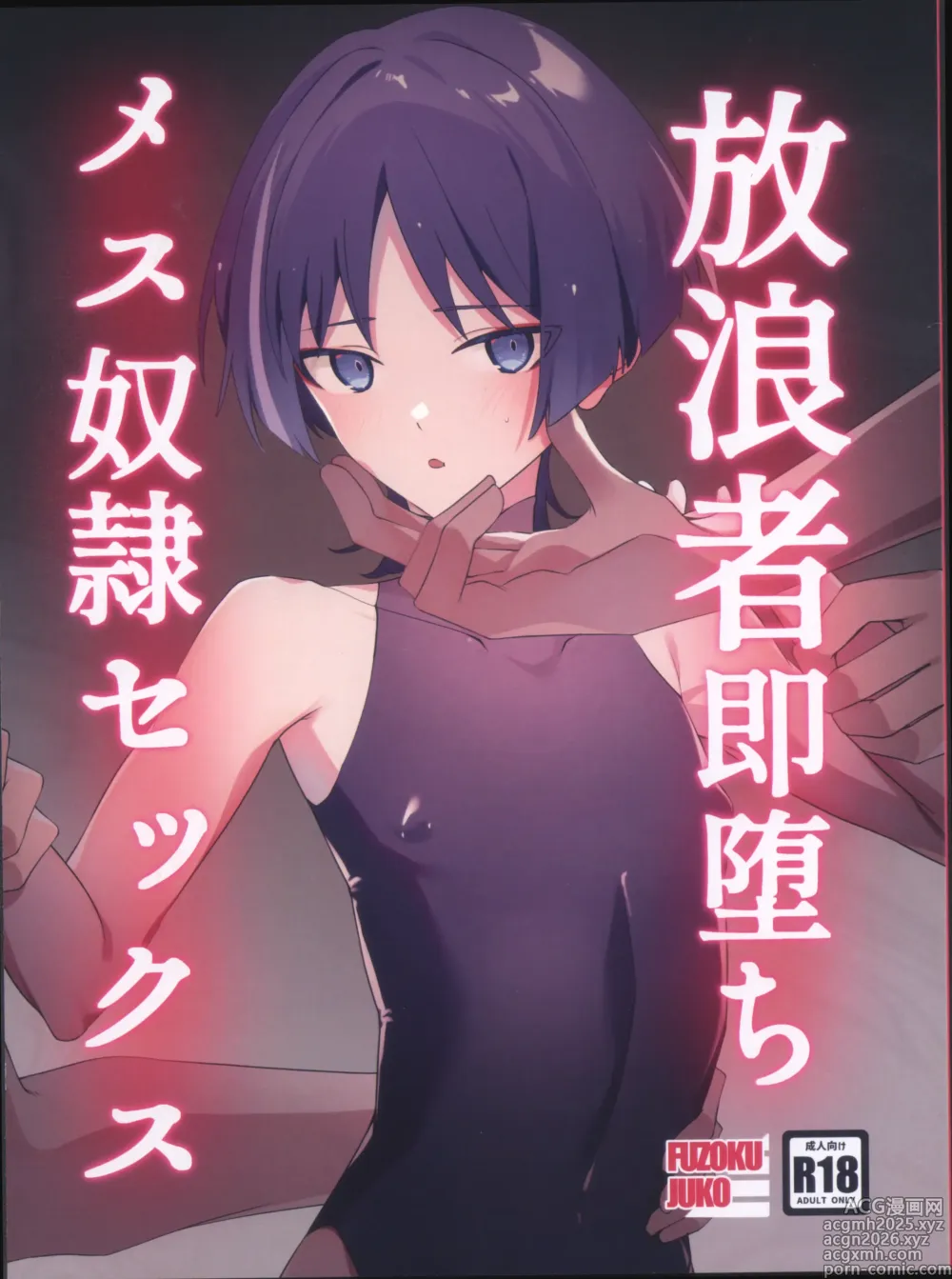 Page 1 of doujinshi Hourousha Soku Ochi Mesu Dorei Sex