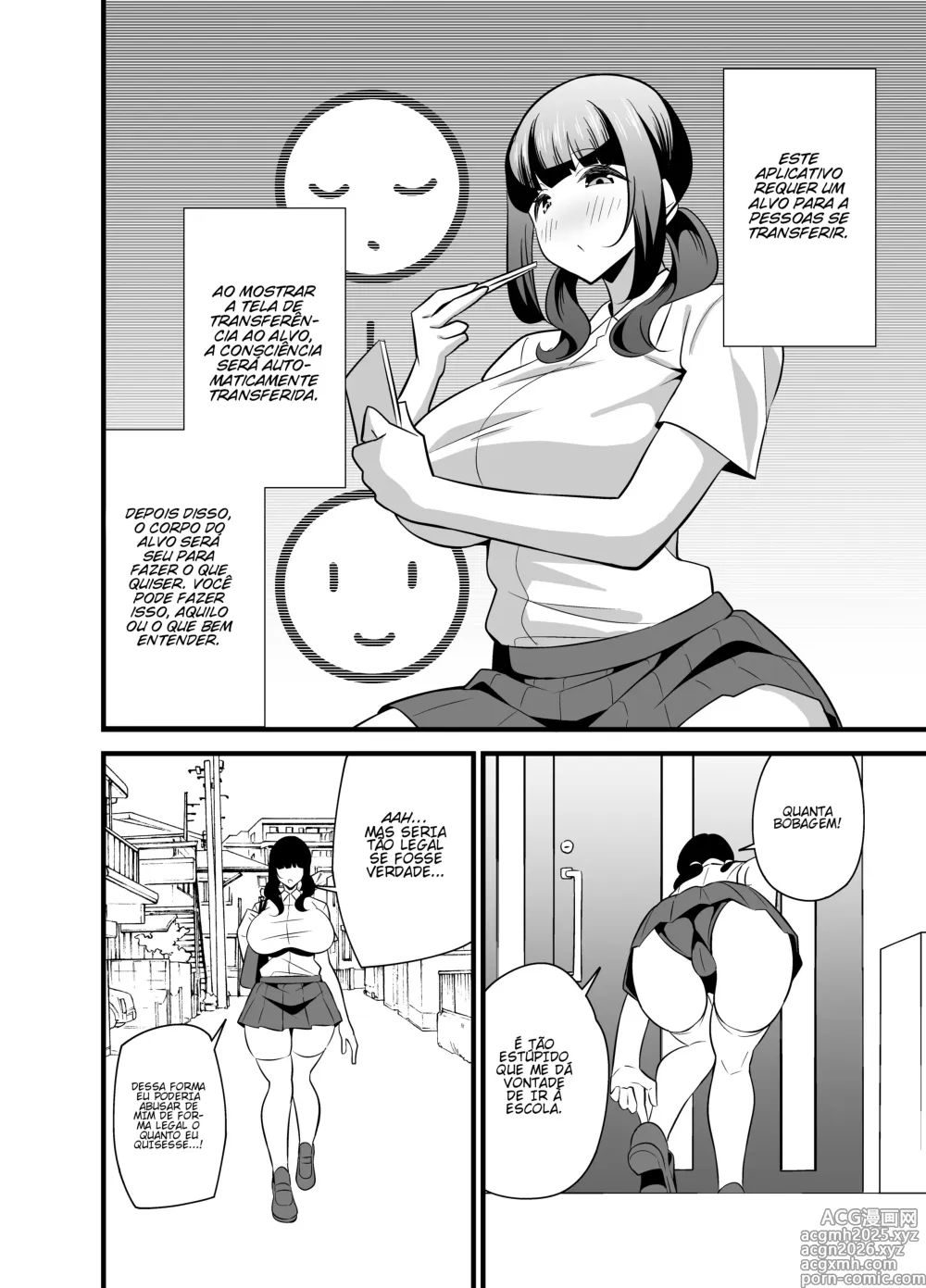 Page 5 of doujinshi My Body is So Lewd That I Used an App to Possess an Old Guy and Do Whatever I Want To It!
