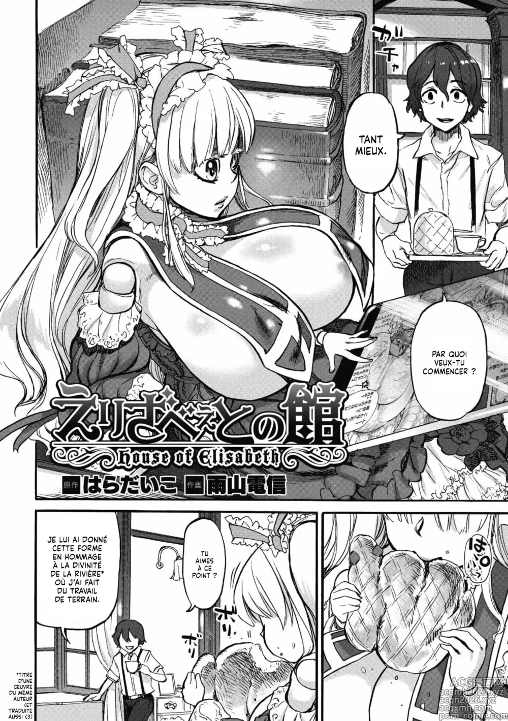 Page 3 of manga Le Manoir d'Elizabeth
